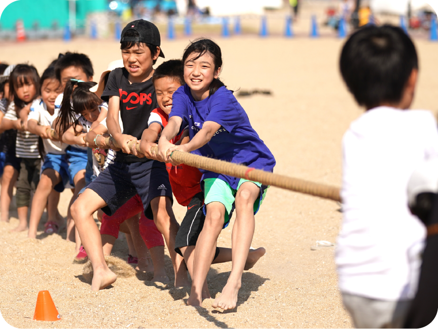ちびっこはだし運動会の写真