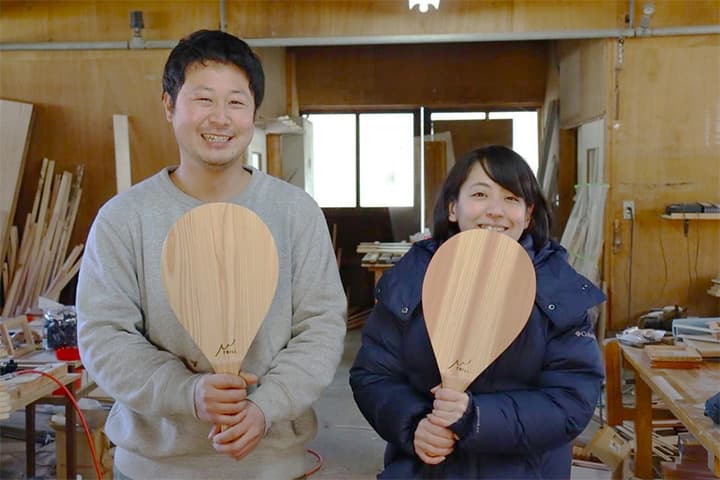 TRILLラケット製作者夫妻